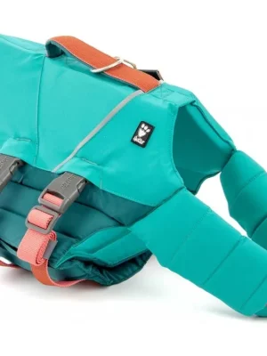 Plovací vesta pro psy HURTTA LIFE Savior ECO, modrozelená Bestel Nu