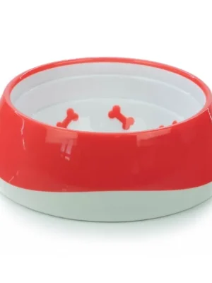 Miska pro psy CROCI TPR BOWL, červená Nieuw
