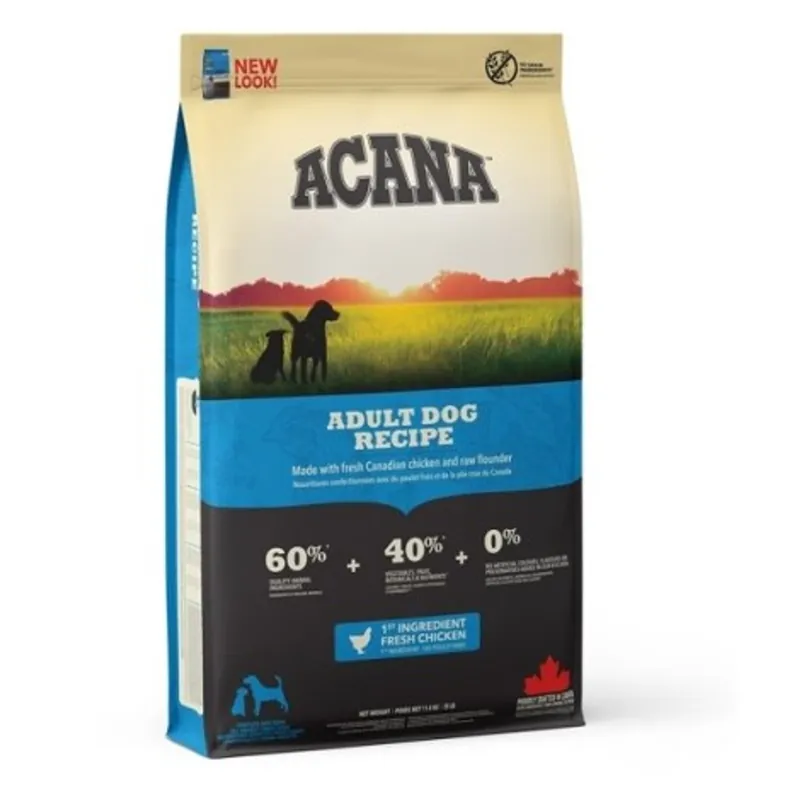 Gereduceerde Prijs Acana Dog Adult Recipe 11,4kg Granule pro psy