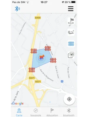 Betaalbaar Obojek a přijímač Canicom GPS