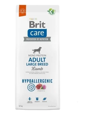 Fabrieksprijs Brit Care Dog Hypoallergenic Adult Large Breed Lamb 12 kg Granule pro psy