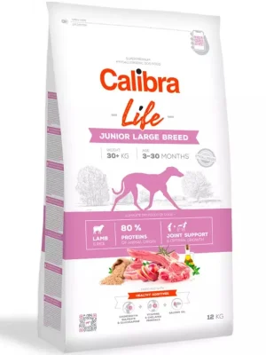 Calibra Dog Life Junior Large Breed Lamb 12 kg Granule pro psy Op = Op