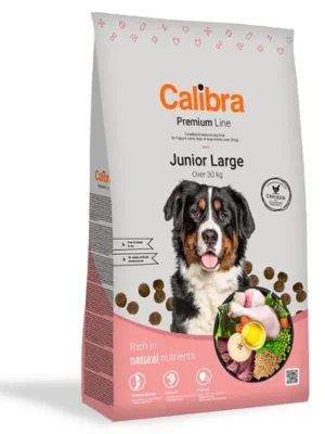 Calibra Dog Premium Line Junior Large 12 kg Granule pro psy Gecertificeerd