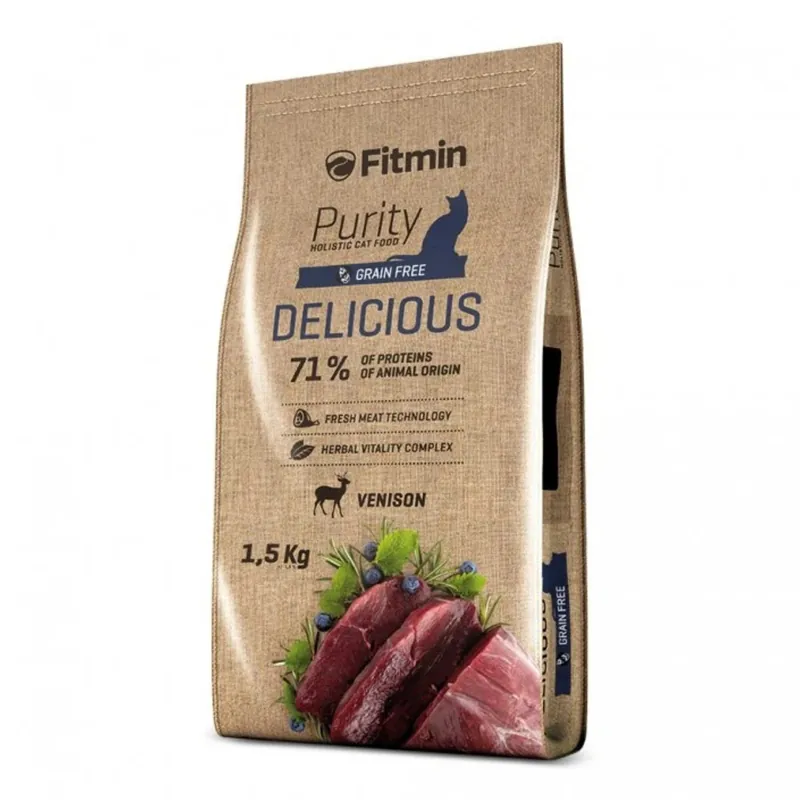 Alleen Vandaag Fitmin Cat Purity Delicious 1,5 kg Granule pro kočky