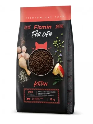 Betrouwbaar Fitmin Cat For Life Kitten 8 kg Granule pro kočky