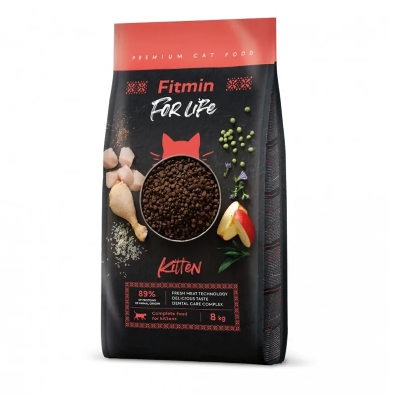 Betrouwbaar Fitmin Cat For Life Kitten 8 kg Granule pro kočky