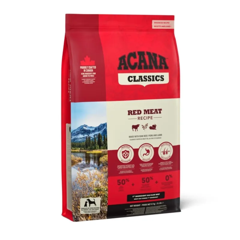 Acana Dog Red Meat Classics 9,7 kg Granule pro psy Premium