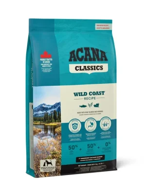 Beperkte Voorraad Acana Dog Wild Coast Classics 9,7 kg Granule pro psy