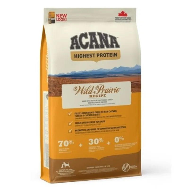 Acana Dog Wild Prairie Recipe 11,4 kg Granule pro psy Alleen Vandaag