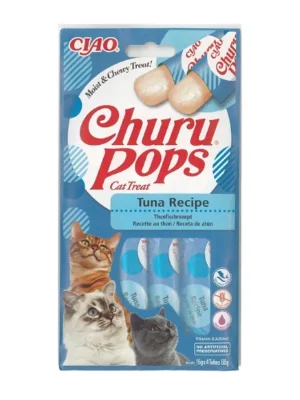 Churu Cat Pops Tuna 4x15g Pamlsky pro kočky Bestseller