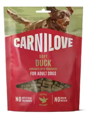 Beste Prijs Carnilove Dog Soft Snack Duck & Rosemary 200g Pamlsky pro psy