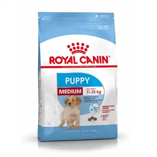 Snelle Levering ROYAL CANIN SHN MEDIUM PUPPY 15kg granule pro štěňata středních plemen