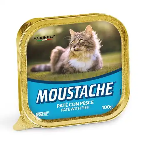Meest Verkocht MONGE MOUSTACHE Cat Paté ryba 100g pro dospělé kočky
