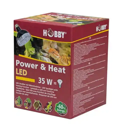HOBBY Power + Heat LED 35W -Energeticky úsporný zdroj světla a tepla Lage Prijs