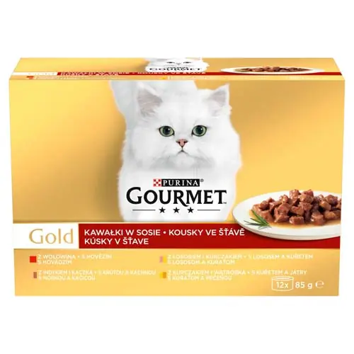 Speciale Aanbieding GOURMET GOLD12x85g hovězí