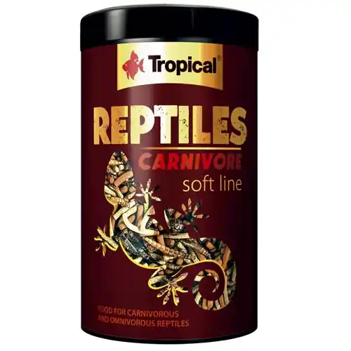TROPICAL Reptiles Carnivore 1000ml/260g krmivo pro plazy Hoge Kwaliteit