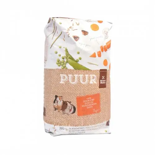 Nieuw WITTE MOLEN PUUR morče 7kg