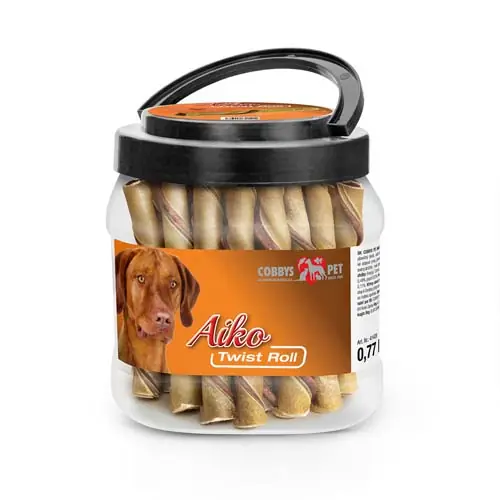 Korting COBBYS PET AIKO Twist Roll 12cm 1ks