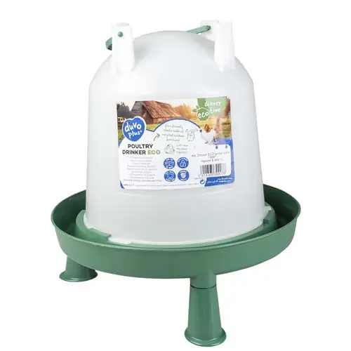Weekendaanbieding DUVO+ ECO Napáječka pro drůbež na nohou as rukojetí 7l