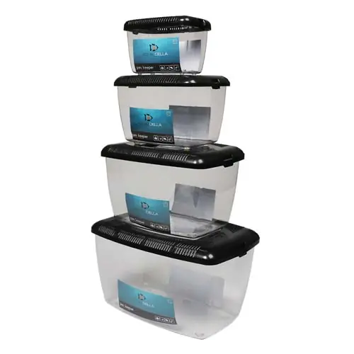 EBI Přepravka pro drobné hlodavce 31x21x21cm černá L Exclusieve Aanbieding