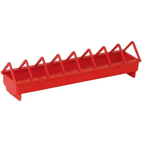 DUVO+ Plastové krmítko pro drůbež 51x12x12,5cm Rechtstreeks Van De Fabrikant