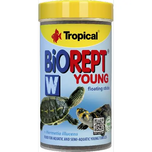 Beperkte Voorraad TROPICAL Biorept W Young 100ml/40g krmivo pro mladé vodní želvy