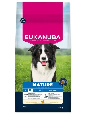Merkproduct Krmivo EUKANUBA Mature Medium rich in fresh chicken 15kg