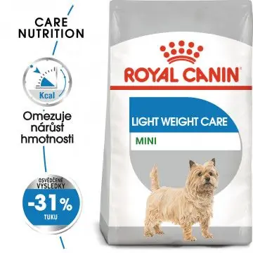 Gratis Retour Royal Canin Mini Light Weight Care dietní granule pro psy 8kg