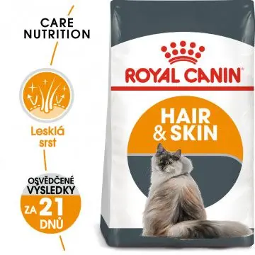 Royal Canin Hair and Skin Care granule pro kočky pro zdravou srst a kůži 10kg Betaalbaar