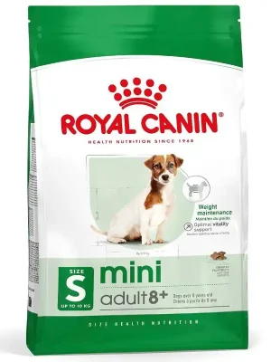 Exclusieve Aanbieding Royal Canin Mini Adult 8+ granule pro stárnoucí malé psy 8kg