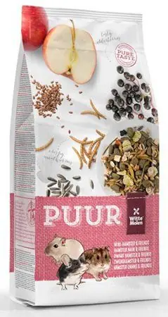 PUUR dwarf hamster&friends - křečík, pískomil, myš 400 g Seizoensaanbieding