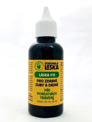 Láska 01S Pro zdravé zuby a dásně - Při poruchách trávení 50 ml Betaalbaar