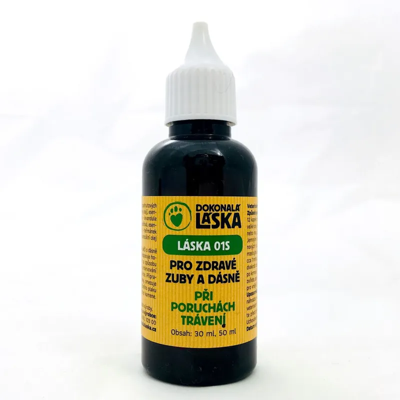 Láska 01S Pro zdravé zuby a dásně - Při poruchách trávení 50 ml Betaalbaar