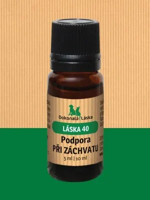 Láska 40 Podpora při záchvatu 5 ml Populair