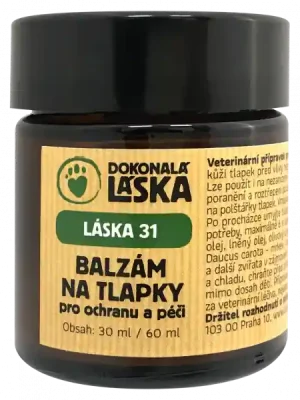 Láska 31 Balzám na tlapky pro ochranu a péči - 30 ml Direct Beschikbaar
