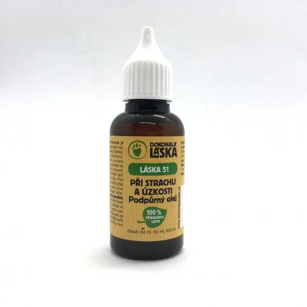 Direct Beschikbaar Láska 56 - Proti strachu a úzkosti 50 ml - olej k vetření do kůže