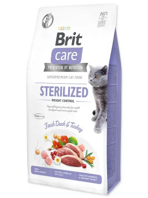 Actieprijs BRIT Care Cat Grain-Free Sterilized Weight Control 2kg