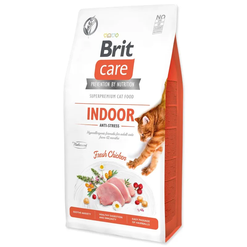 Alleen Vandaag BRIT Care Cat Grain-Free Indoor Anti-stress 0.4kg