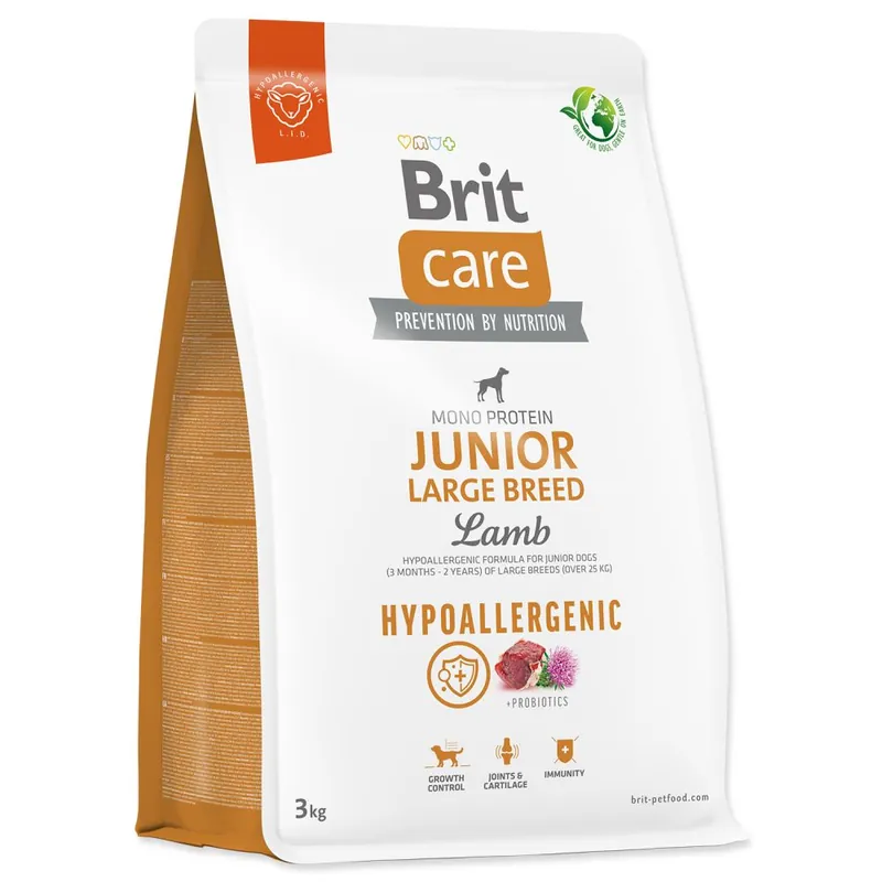 Finale Uitverkoop BRIT Care Dog Hypoallergenic Junior Large Breed 3 kg