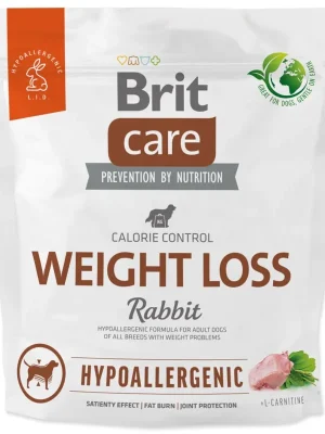 Nieuw BRIT Care Dog Hypoallergenic Weight Loss 1kg
