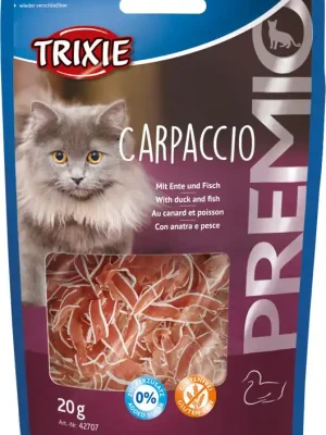 TRIXIE Premio CARPACCIO s kachnou a rybou 20 g Aanbieding