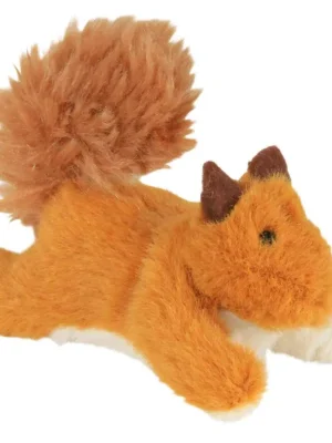 TRIXIE Plyšová veverka 9 cm Speciale Aanbieding