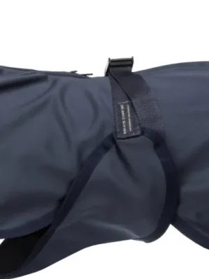 TRIXIE Softshellová bunda ASTON, tmavomodrá/šedá - DOPRODEJ XS 30cm, hruď 26-44cm, krk 28cm Op = Op