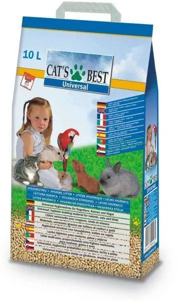 Bestel Nu Cats Best UNIVERSAL 10 L / 5,5 kg - pelety