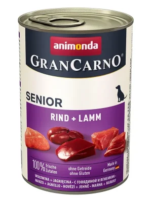 Lage Kosten ANIMONDA GRAN CARNO Senior - hovězí, jehněčí 400g