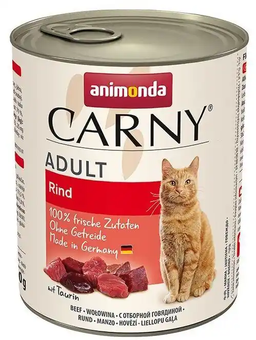 Nu Kopen ANIMONDA konzerva CARNY Adult - hovězí 800g