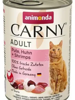 Express Levering ANIMONDA konzerva CARNY Adult - krůta, kuře+ráčci 400g