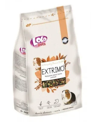 Merkproduct EXTRIMO kompletní krmivo pro morčata v sáčku se zipem 750 g