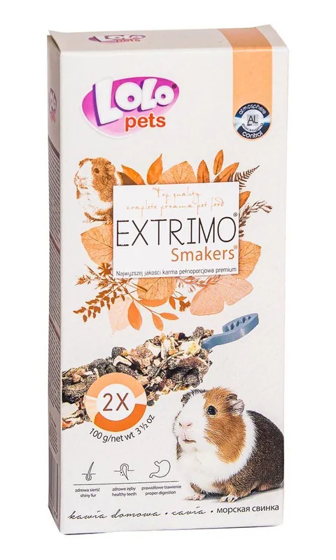Meest Verkocht EXTRIMO SMAKERS tyčinky pro morčata 2ks/100 g