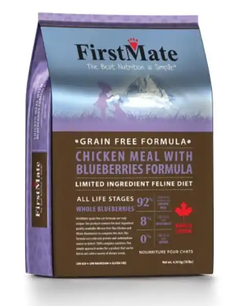 Koop Vandaag FirstMate Chicken Meal with Blueberries Cat 4,5 kg
